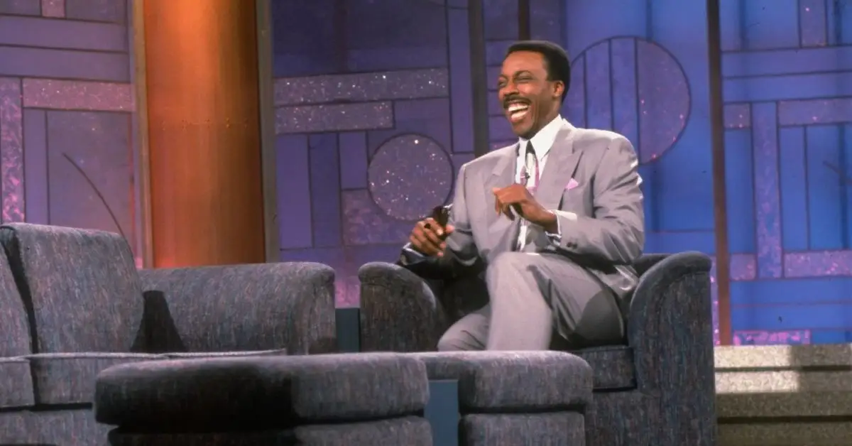 Arsenio Hall na planie The Arsenio Hall Show