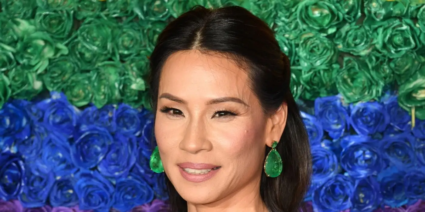 לוסי ליו על השטיח האדום