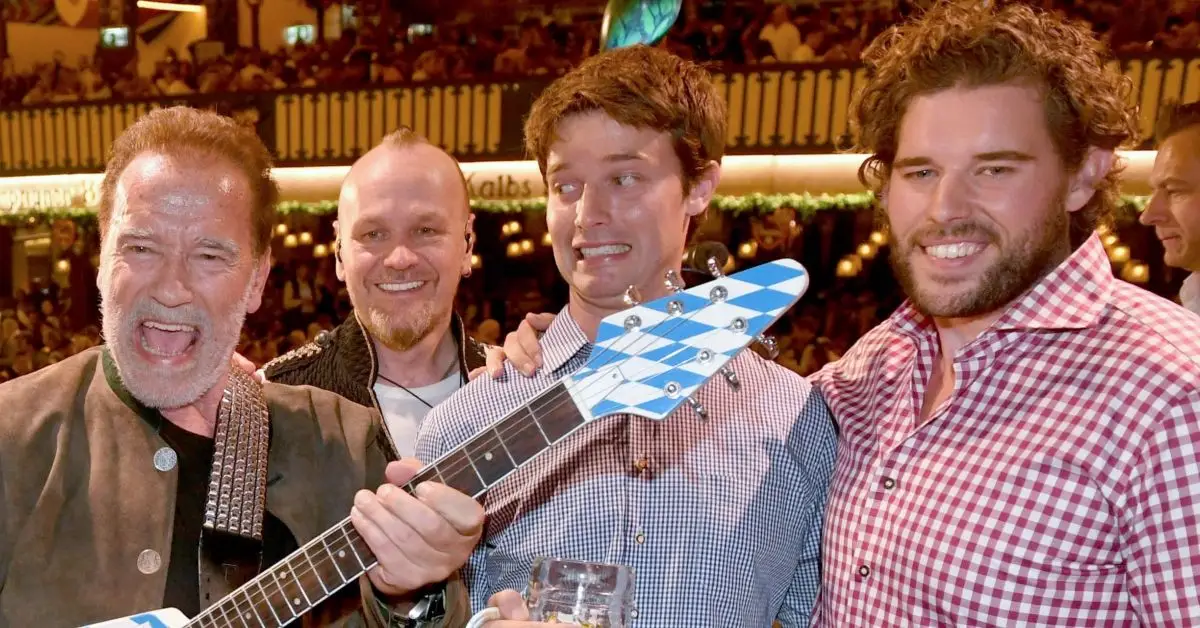 ארנולד שוורצנגר, פטריק שוורצנגר, כריסטופר שוורצנגר בגרמנית