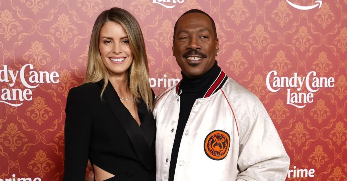 Eddie Murphy und Paige Butcher auf dem roten Teppich
