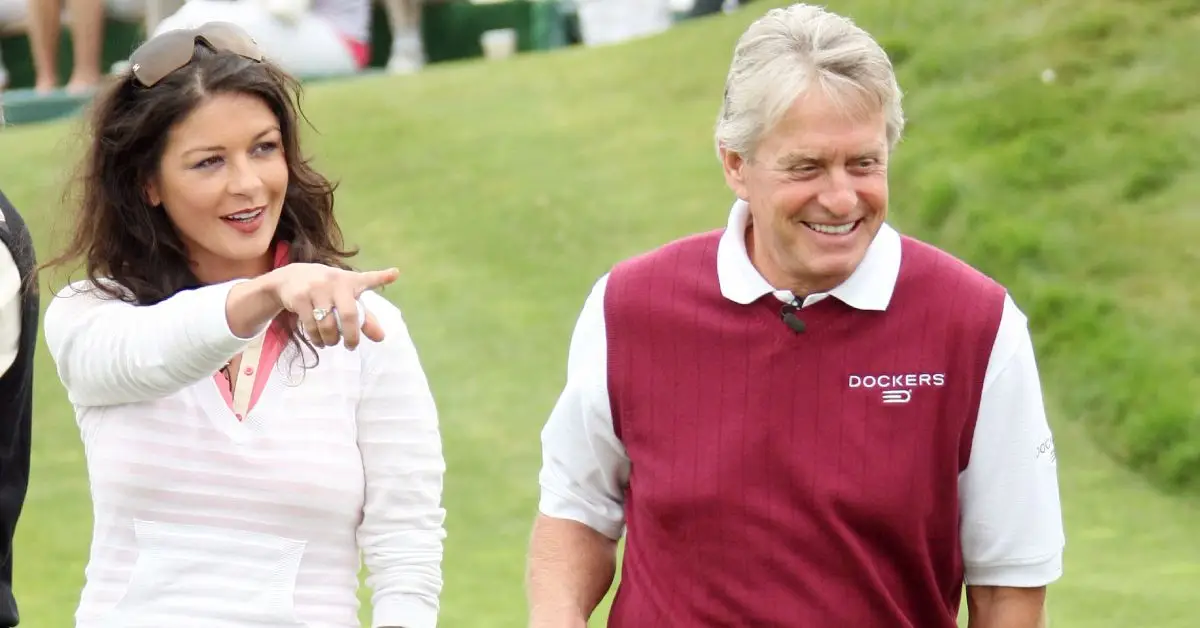 קתרין זיטה-ג'ונס ומייקל דאגלס