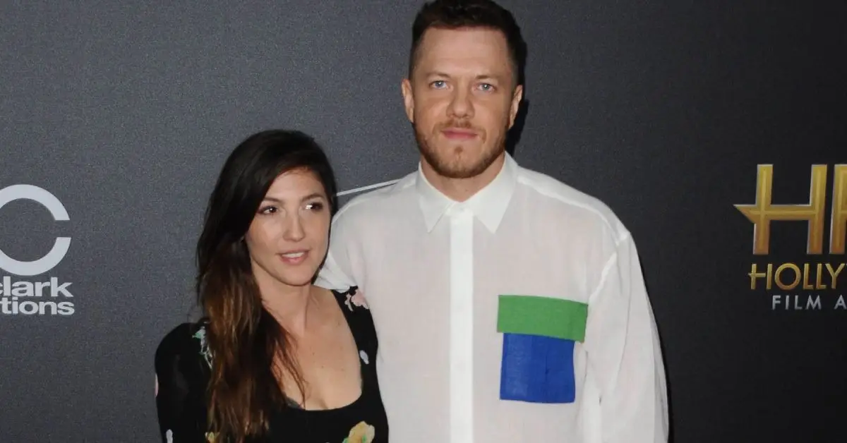 Aja Volkman i Dan Reynolds na imprezie