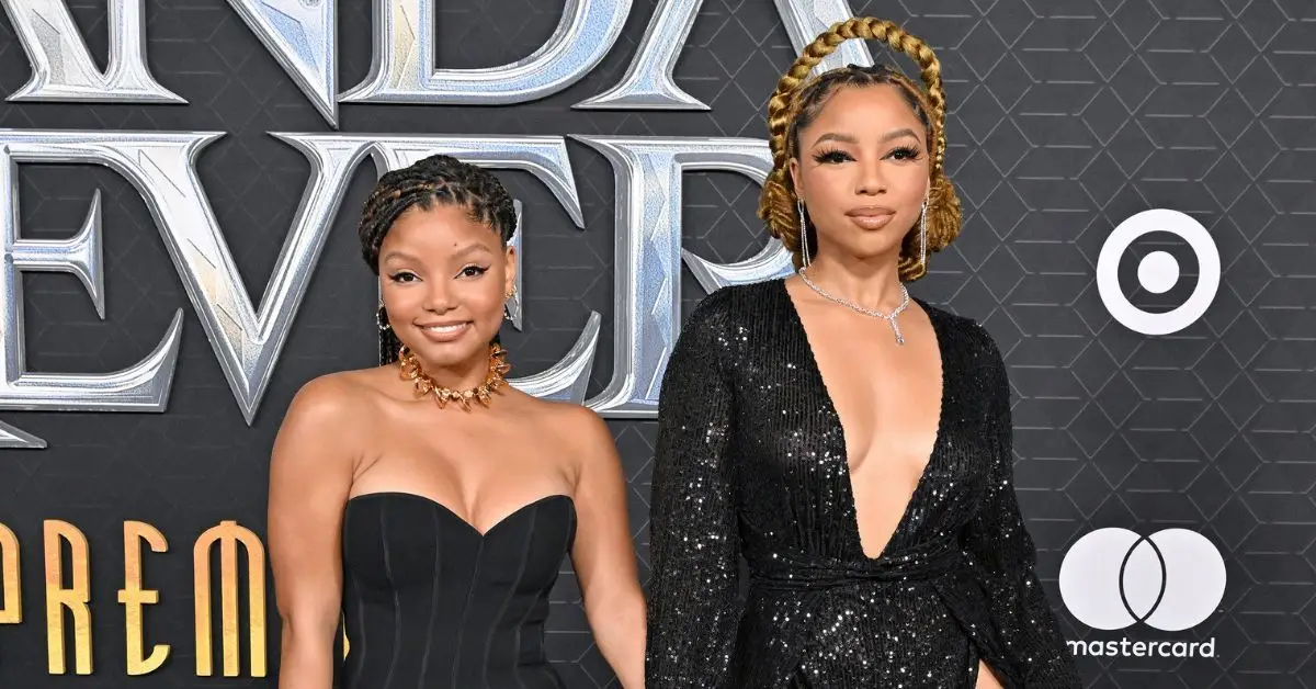 Chloe Bailey y Halle Bailey en el estreno de Los Ángeles