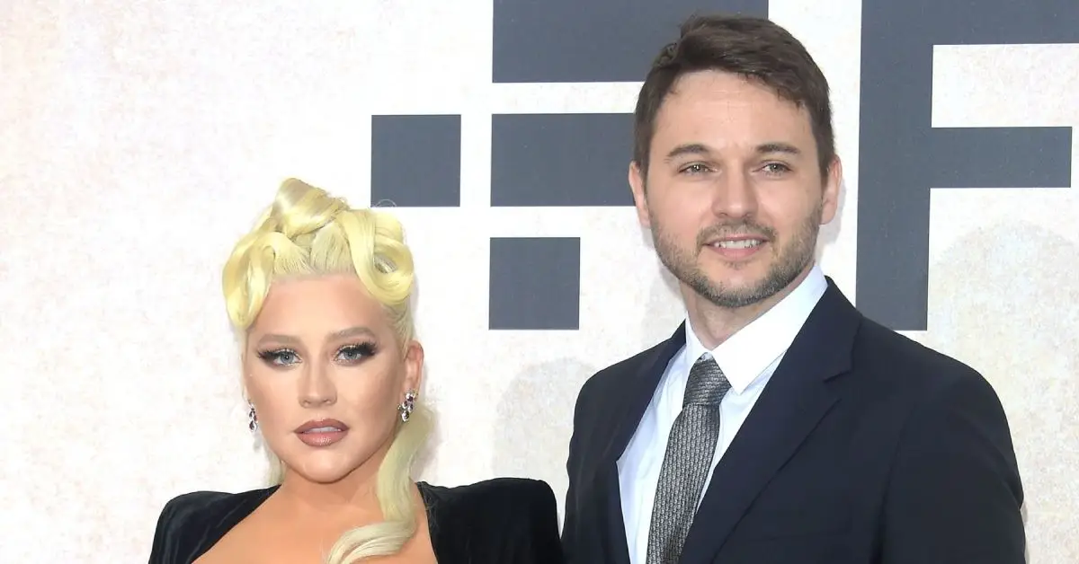 Matthew Rutler und Christina bei der Aguilera Gala Cannes 2022