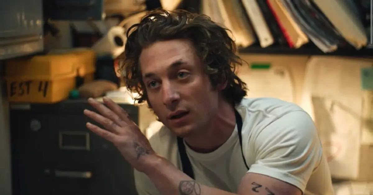 Jeremy Allen White ako Carmy vo filme The Bear