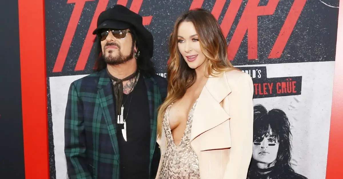 Nikki Sixx i Courtney Sixx na premierze