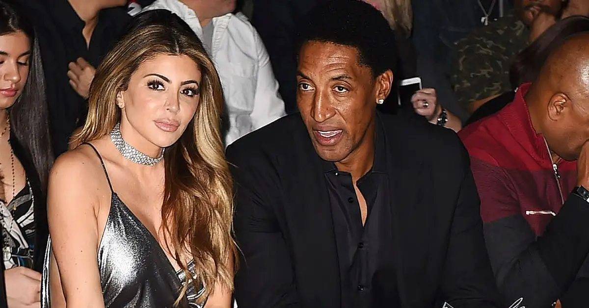 Larsa Pippen e Scottie Pippen em um evento
