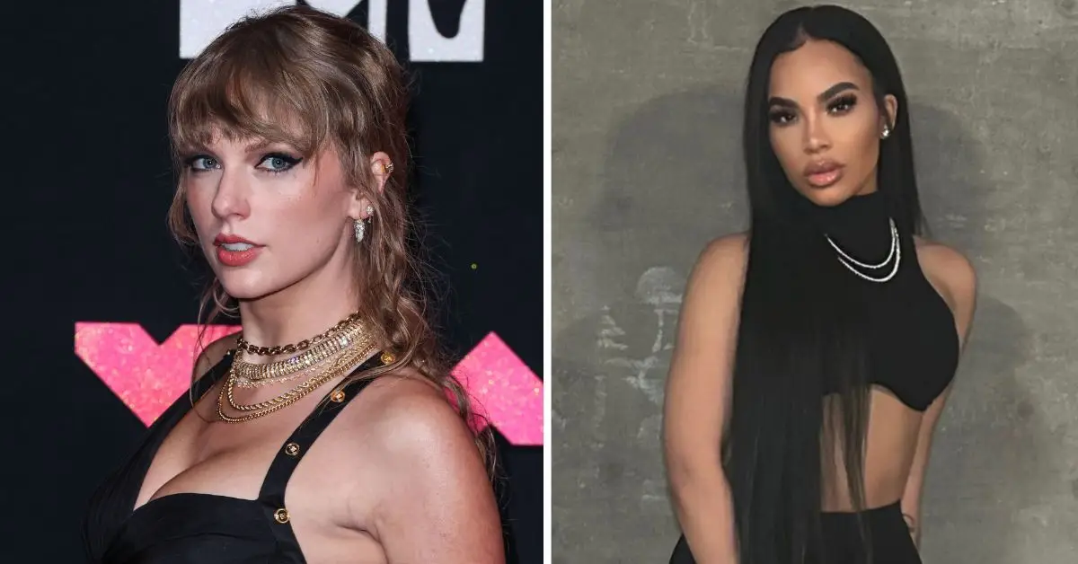 트래비스 켈스와 나란히 테일러 스위프트