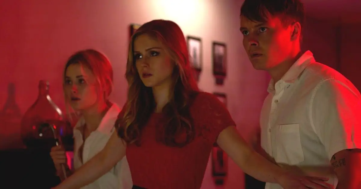 Erin Moriarty, Virginia Gardner, Sam Strike, Monster Party