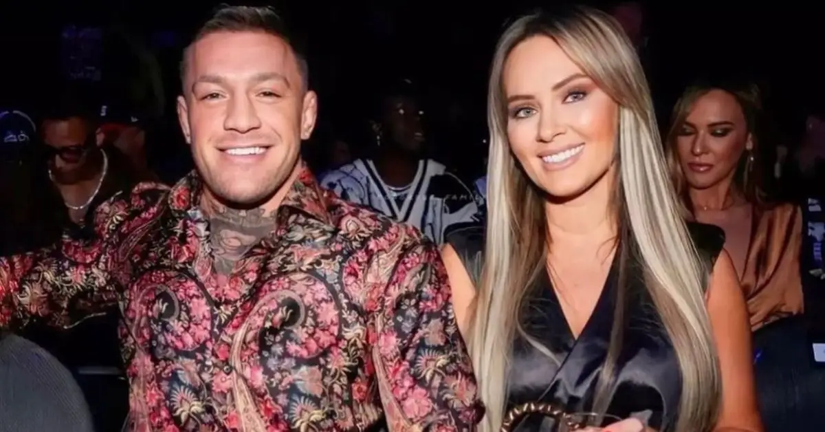 Conor McGregor i jego narzeczona Dee Devlin na imprezie