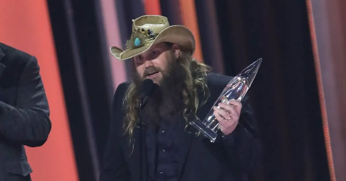 Chris Stapleton wygłasza przemowę akceptacyjną