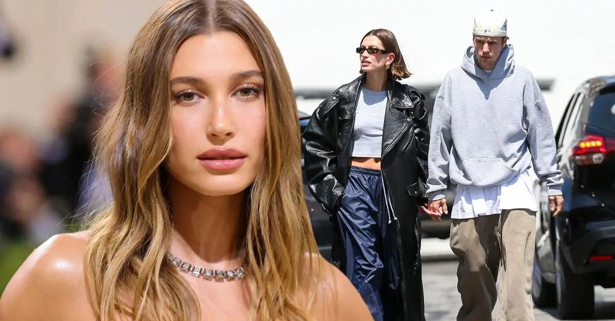 El rumor de que Hailey Bieber estaba embarazada en Vogue era francamente extraño: aquí