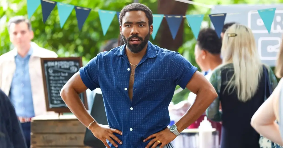 Donald Glover vypadal šokovaně