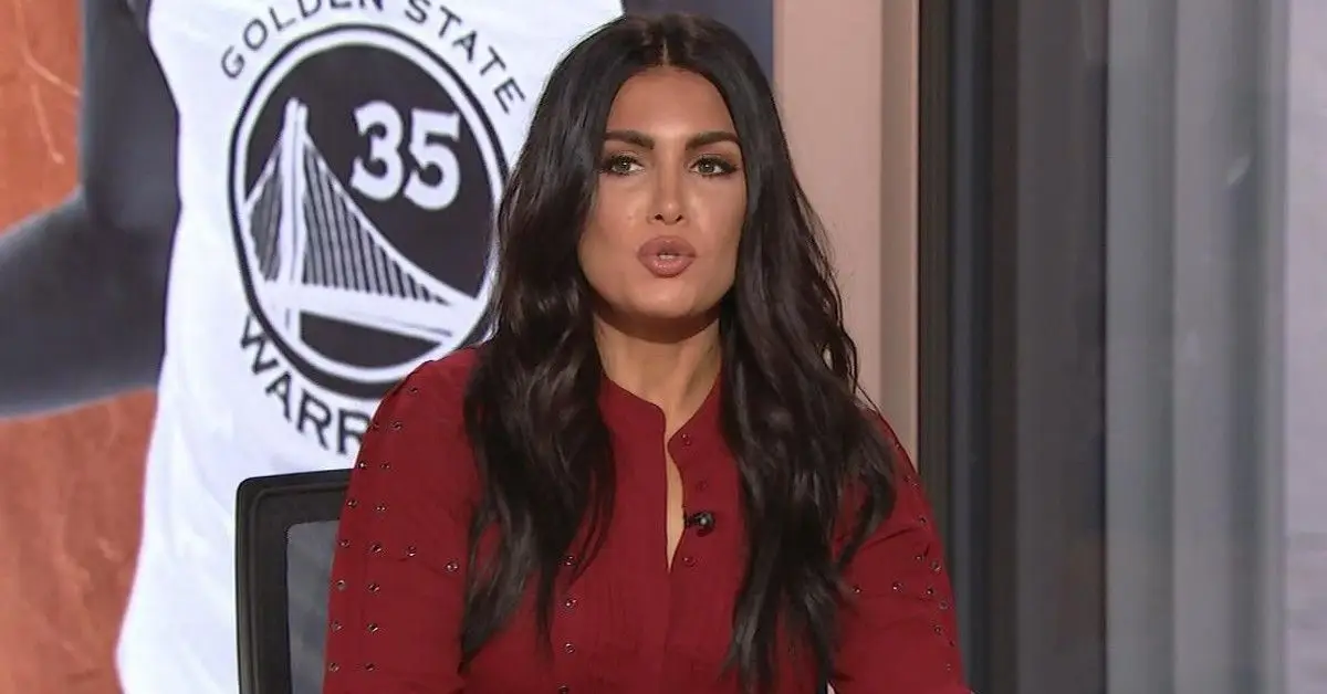 Molly Qerim sul set