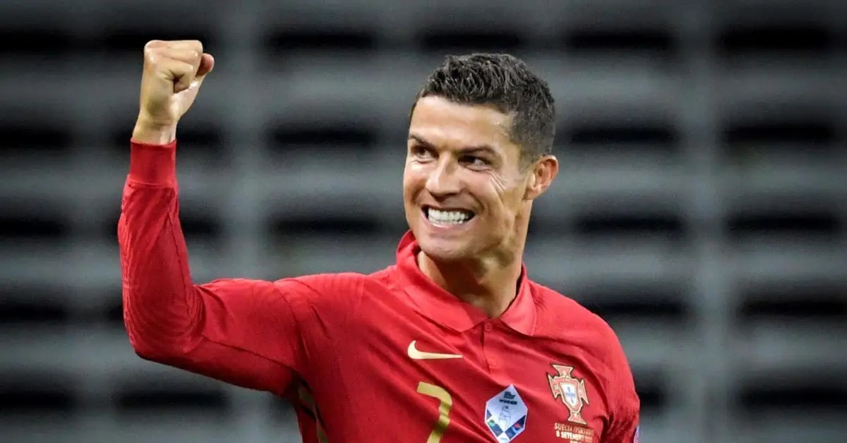 Cristiano Ronaldo durante una partita