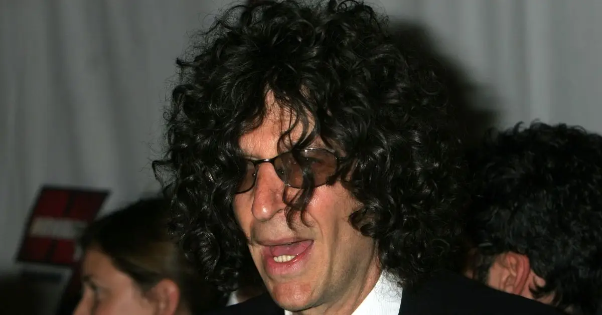 Howard Stern auf dem roten Teppich