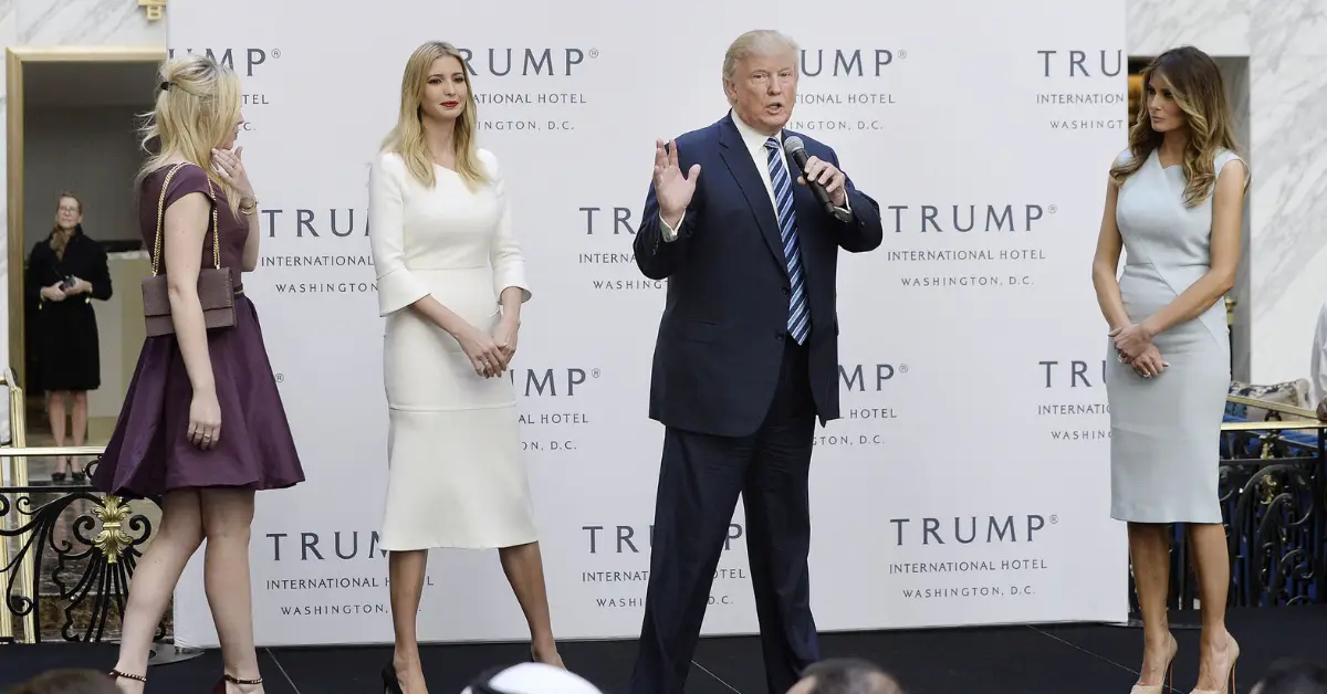 A visita de Leonardo DiCaprio a uma galeria de arte no ano passado foi ofuscada pela roupa de Ivanka Trump