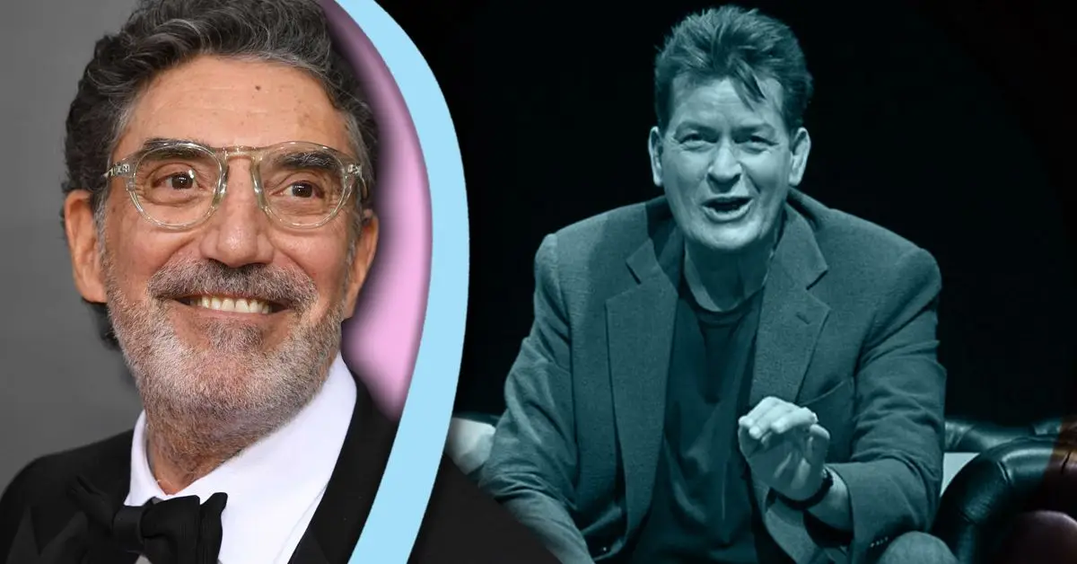 Chuck Lorre e Charlie Sheen