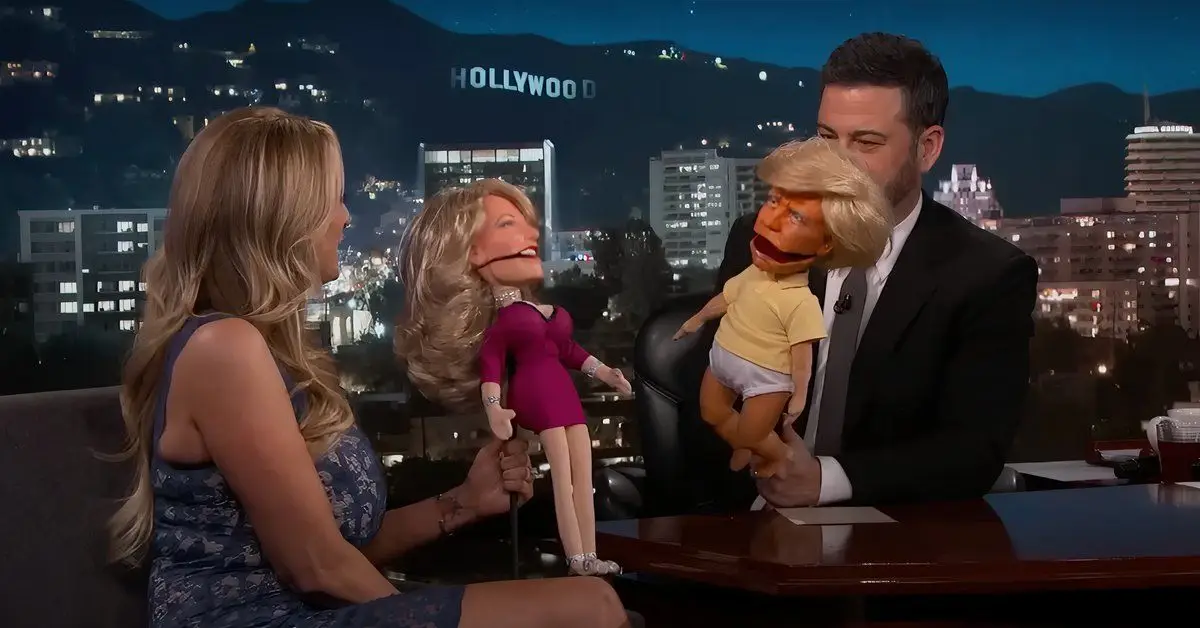 Stormy Daniels et Jimmy Kimmel