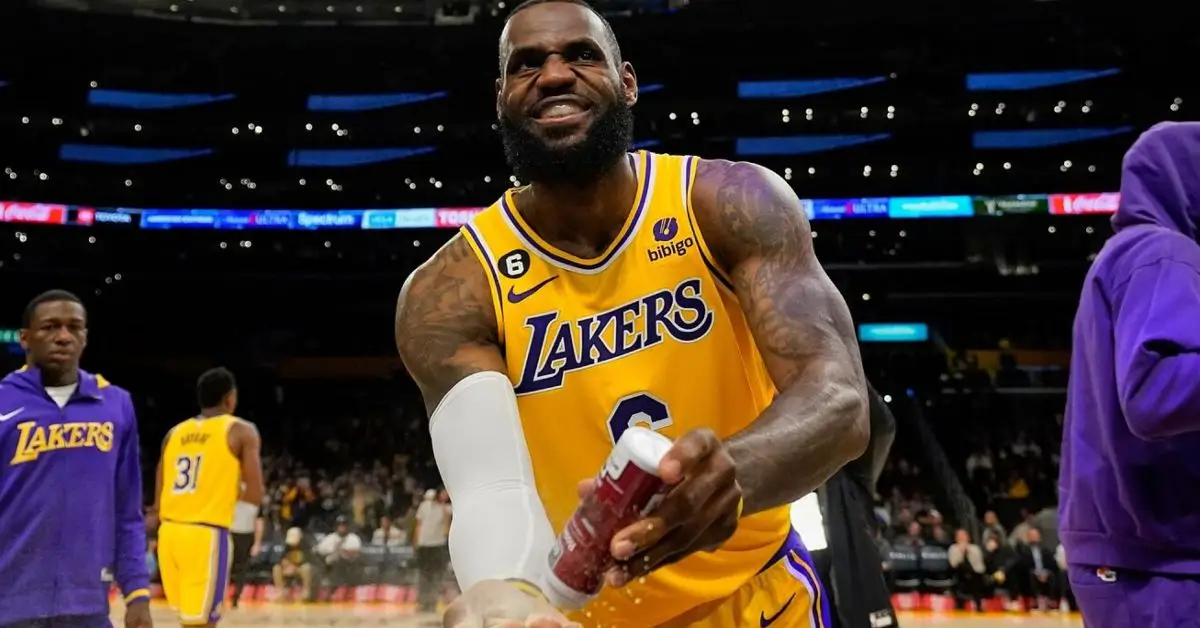 Avant-match de Lebron James