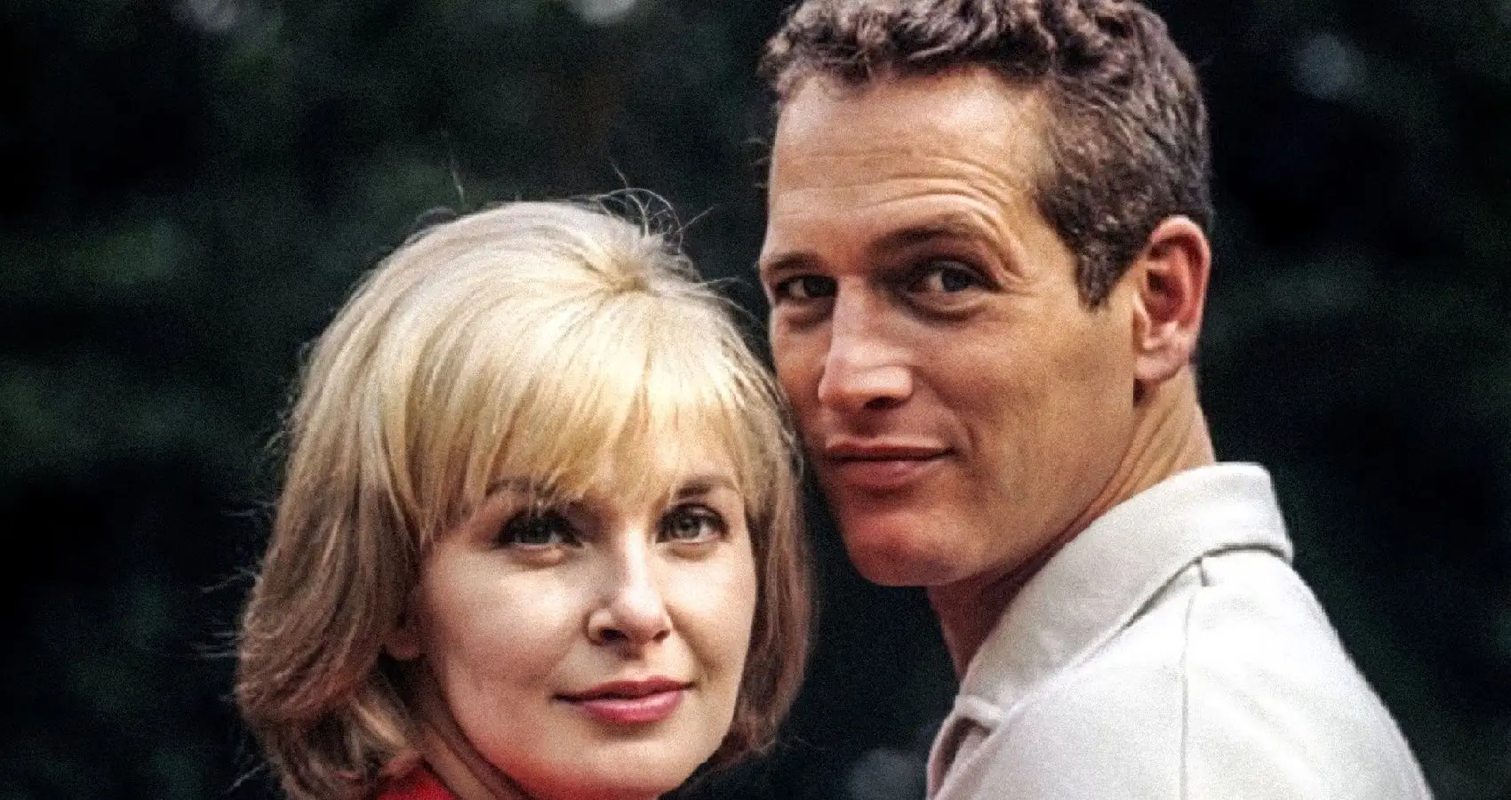 Paul Newman och hans fru Joanne Woodward när de var unga