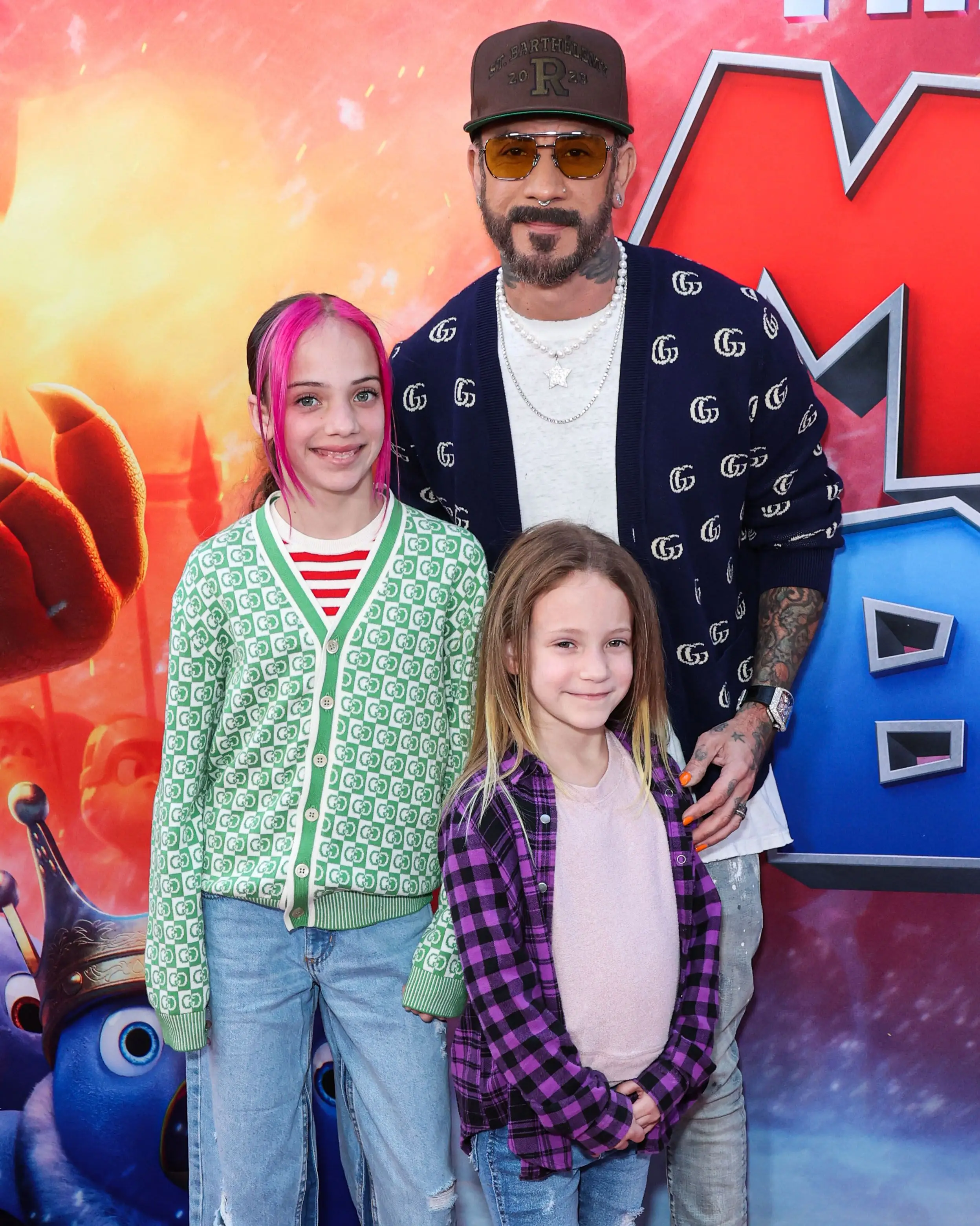 AJ McLean avec ses enfants