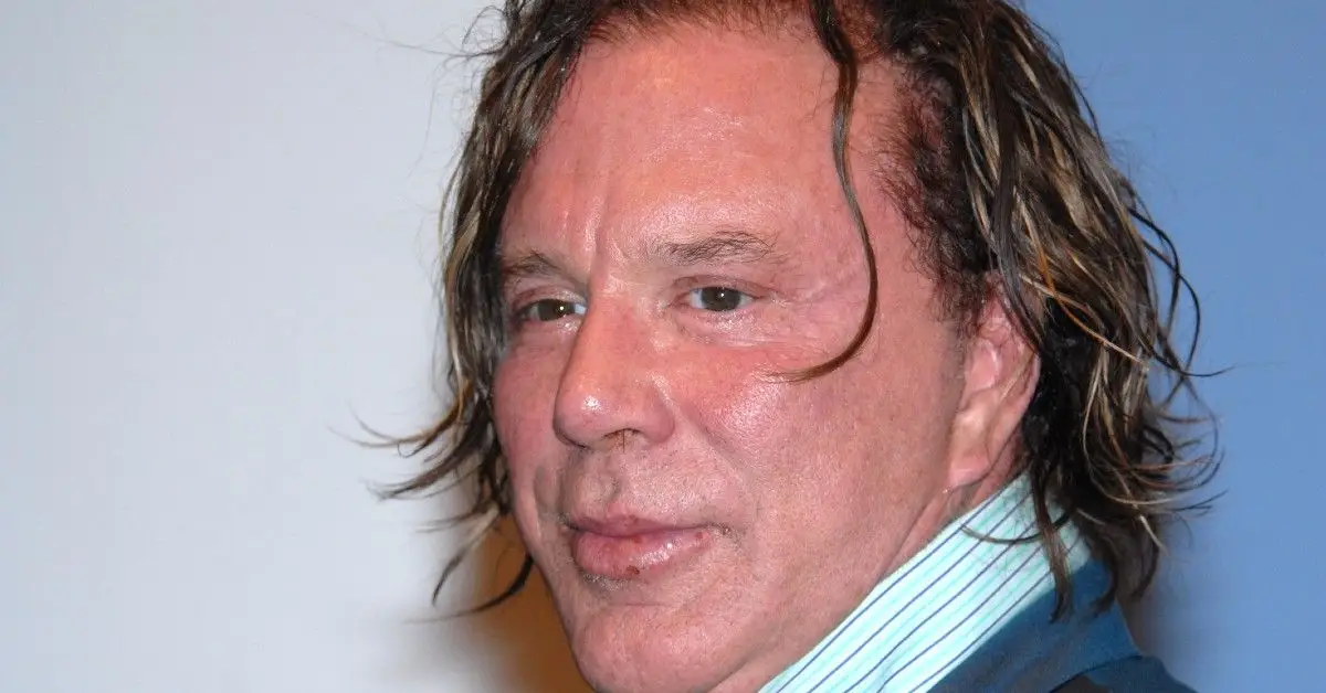 Mickey Rourke besucht Filmfestspiele von Venedig
