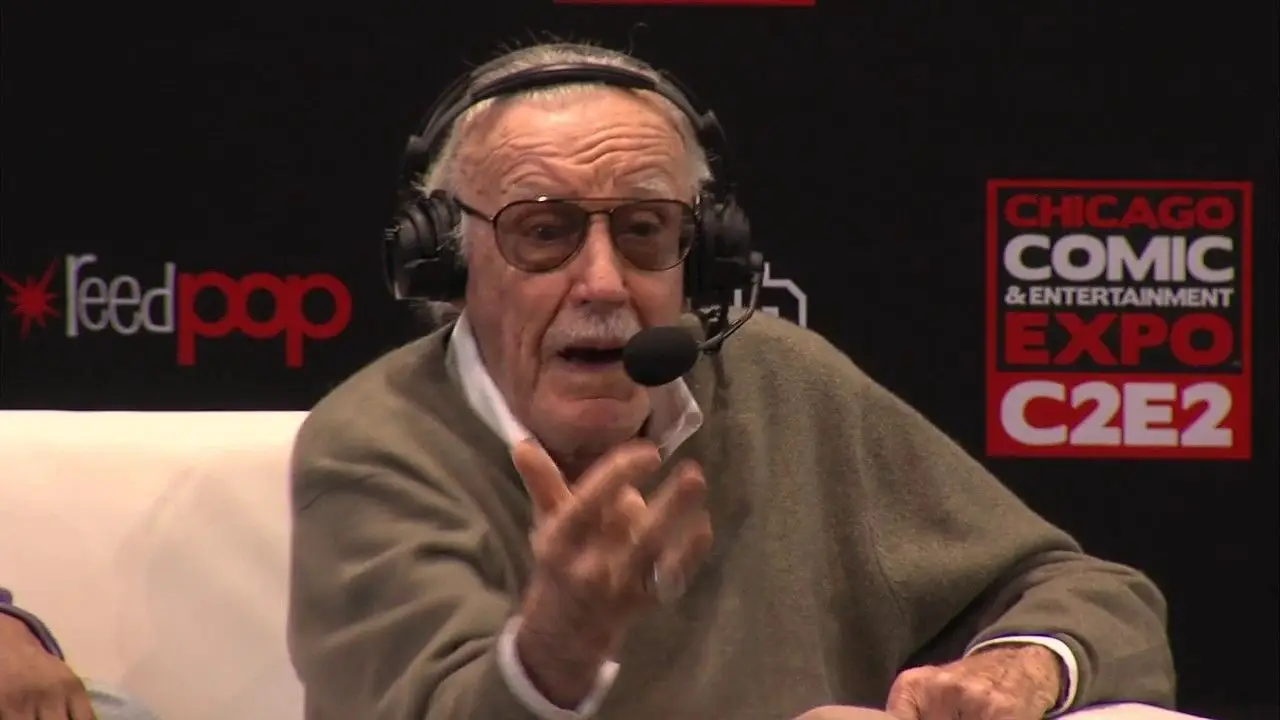 Entrevista a Stan Lee a l'exposició de còmics