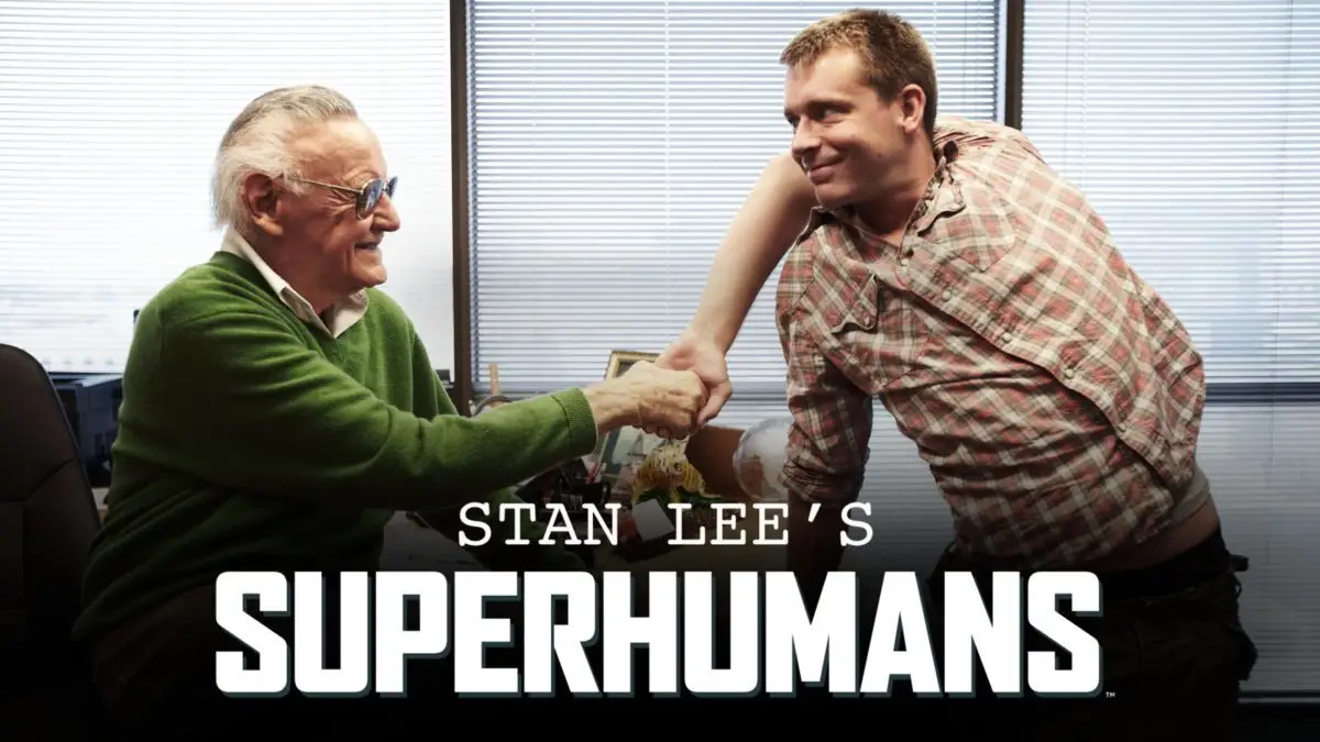 Stan Lee i Daniel Browning Smith a Superhumans