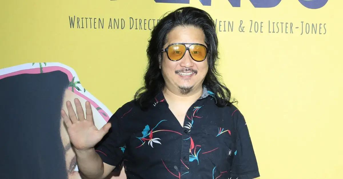 Bobby Lee na estreia de It Ends em Los Angeles
