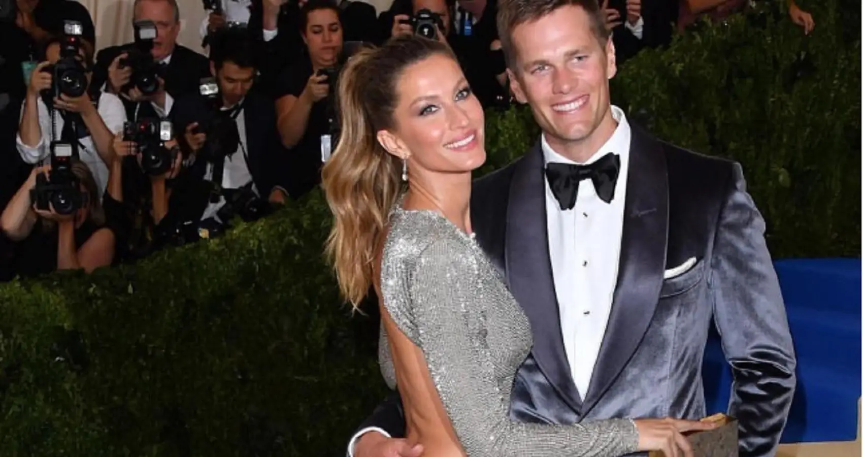 Tom Brady e Gisele Bundchen sul tappeto rosso
