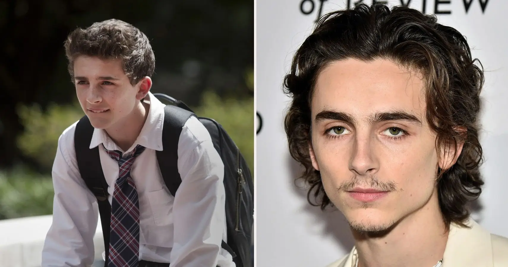 Hier ist, wer Timothee Chalamet vor dem Ruhm war