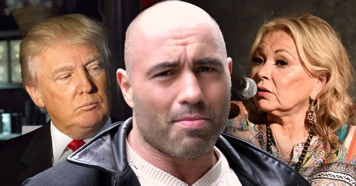Donald Trump, Joe Rogan, Roseanne Barr