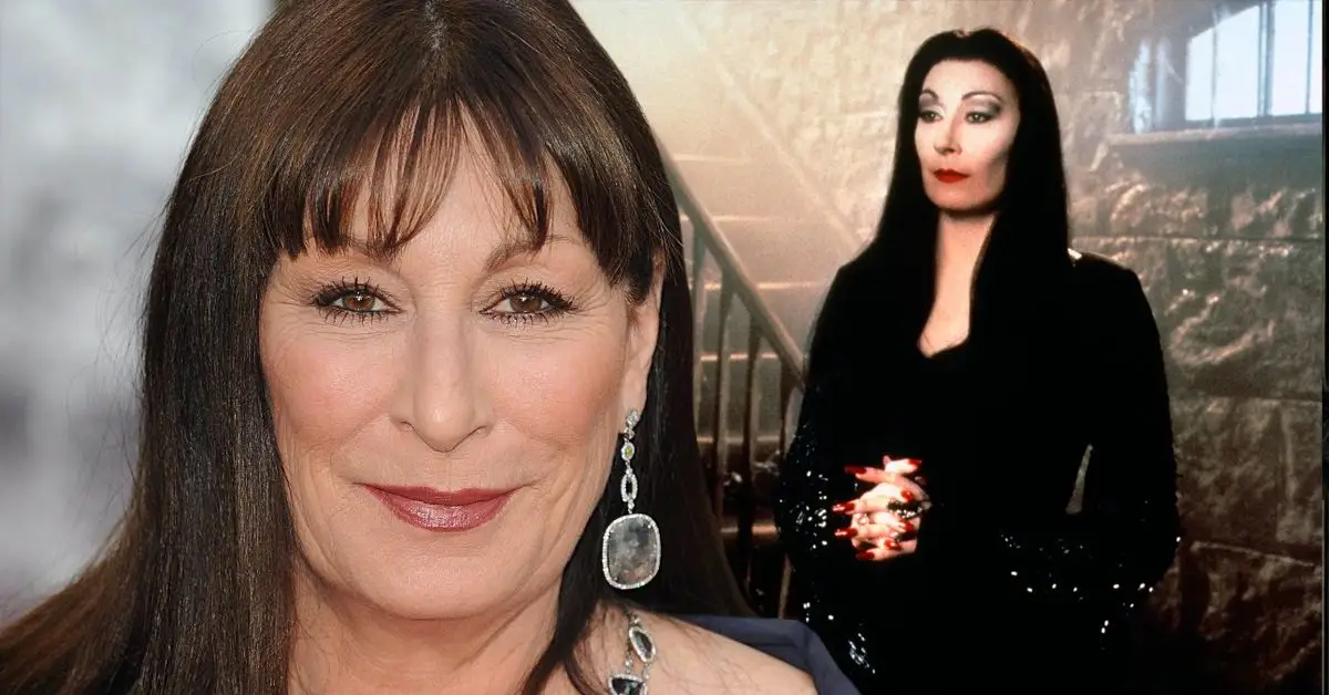 Den originale Morticia Addams Anjelica Huston er millioner værd i dag