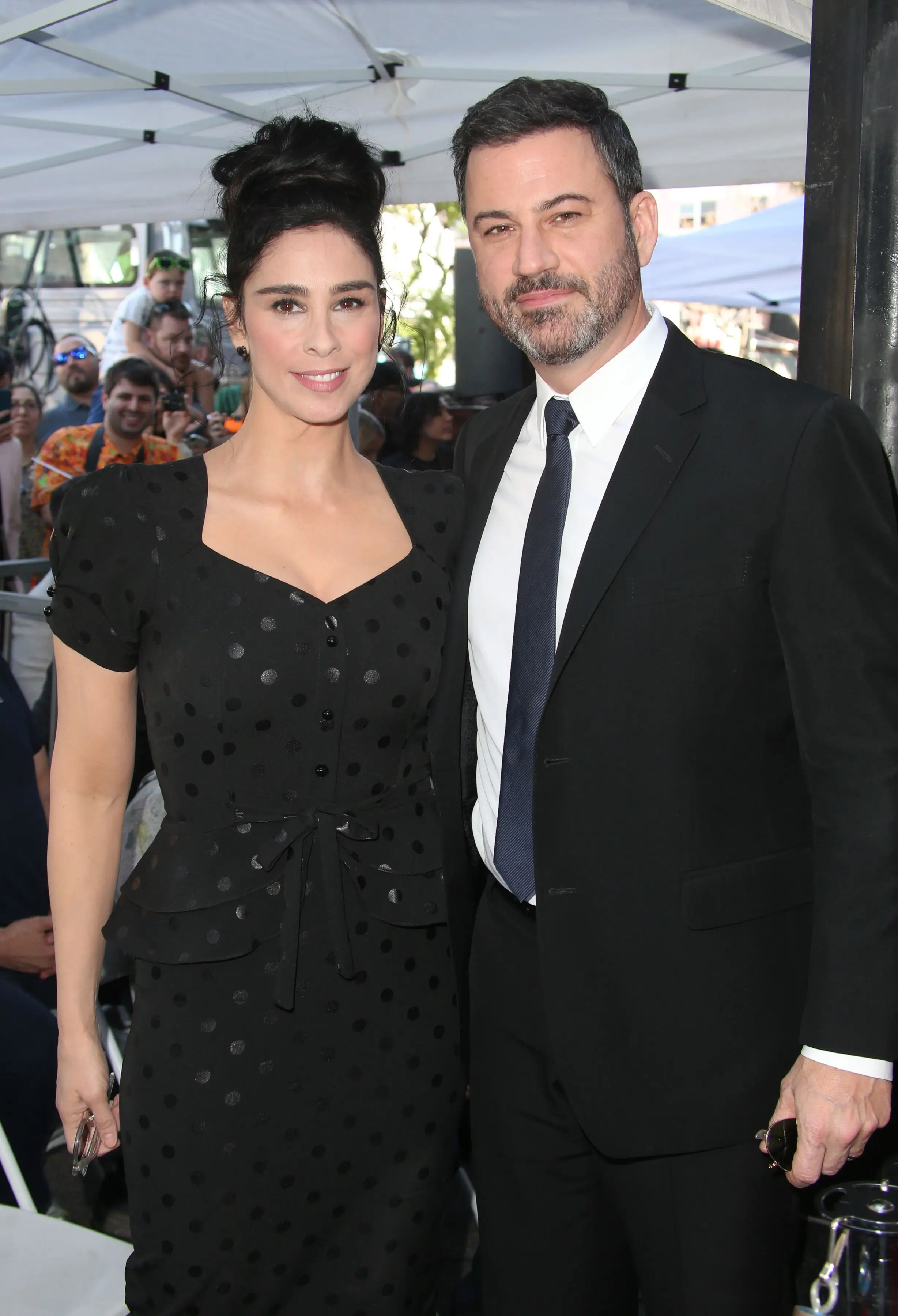 サラ・シルバーマンとジミー・キンメル