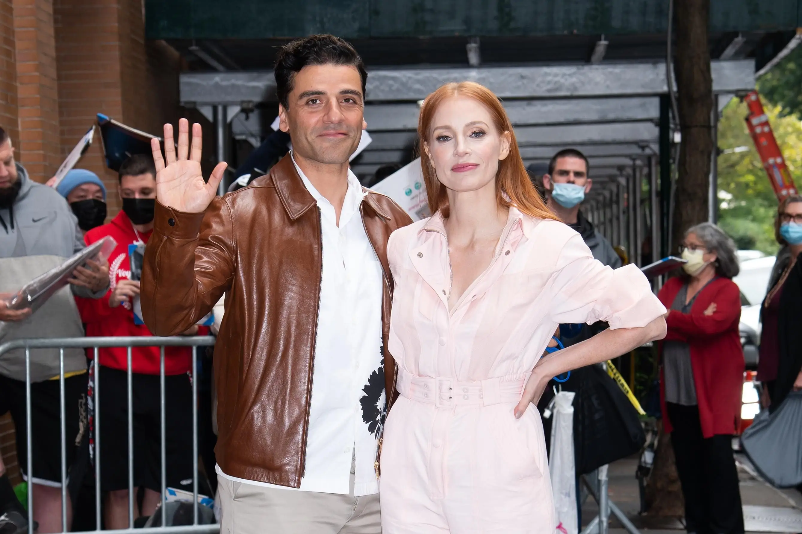 Jessica Chastain et Oscar Isaac