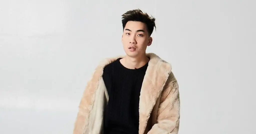 RiceGum im Pelzmantel-Fotoshooting