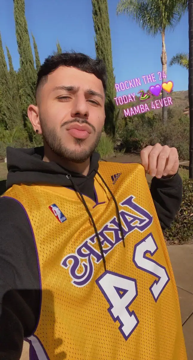 Brandon Awadis im Lakers-Trikot