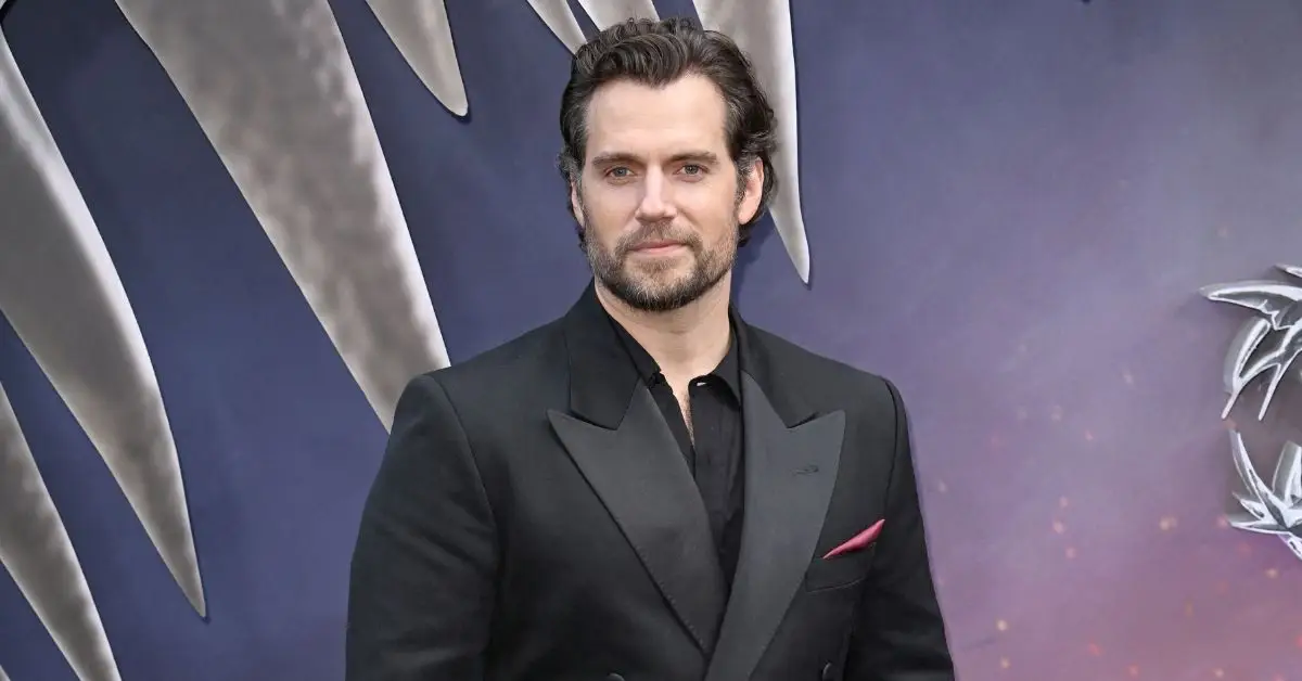 Henry Cavill na premierze trzeciego sezonu Wiedźmina