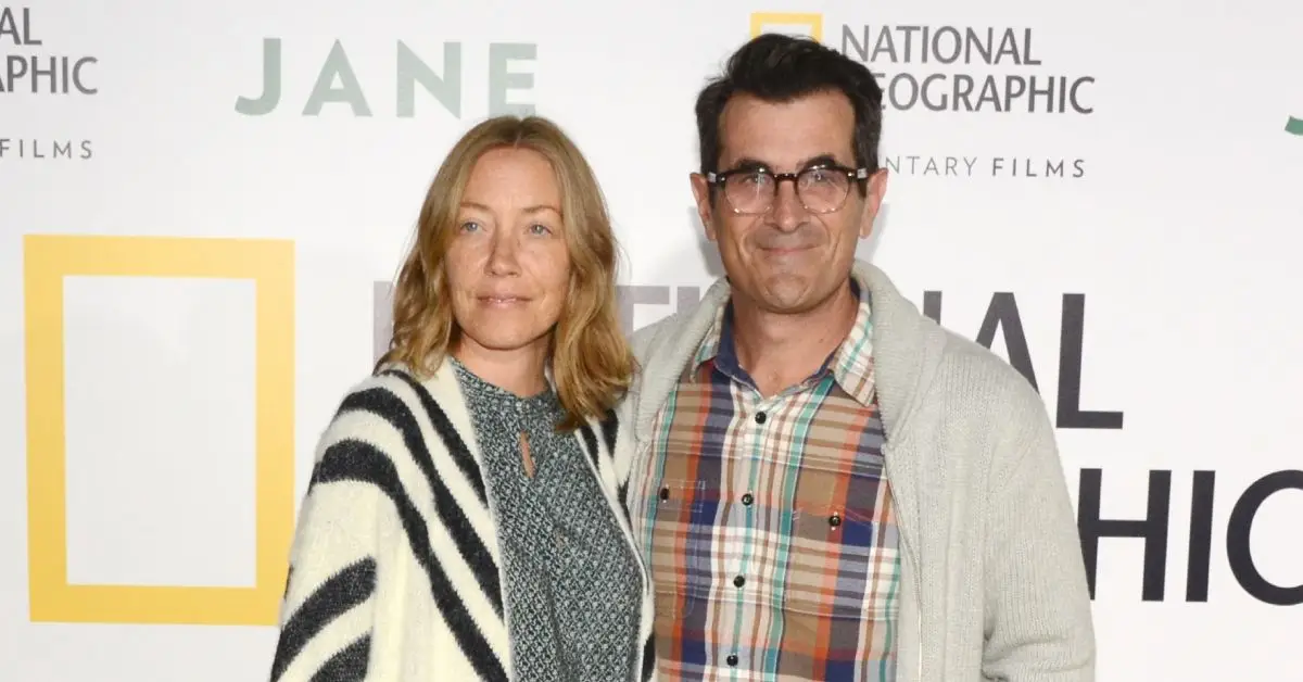 Ty Burrell og Holly Burrell på den røde løber