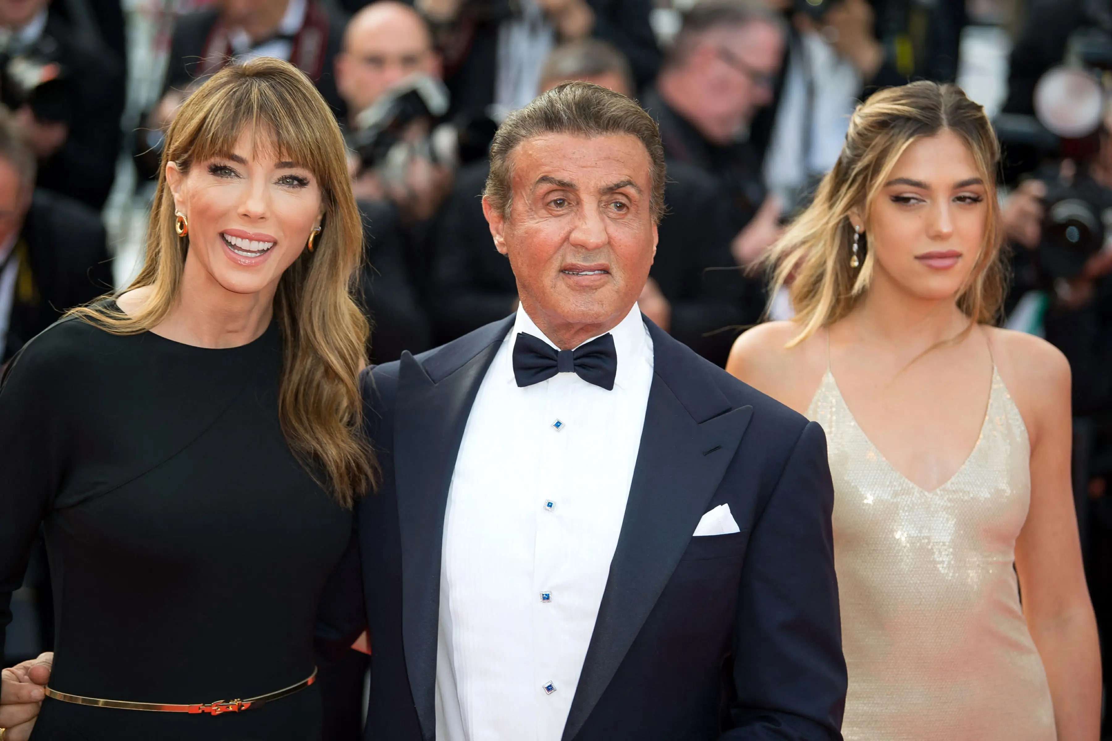 Jennifer, Sylvester, Sophia Stallone