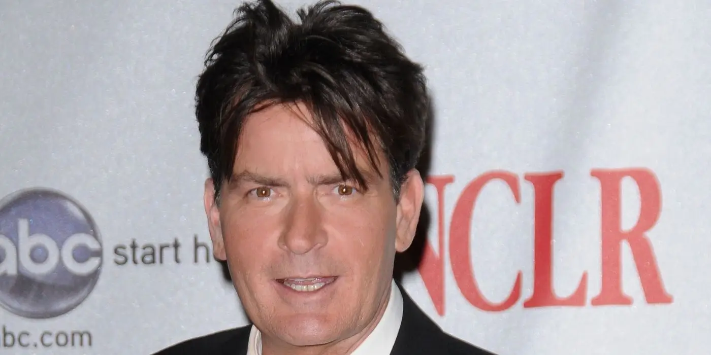 Charlie Sheen på den røde løber