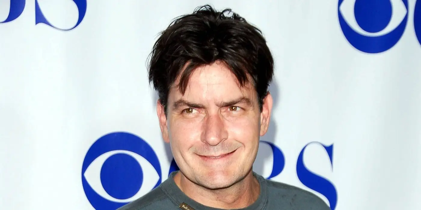 Charlie Sheen på den røde løber