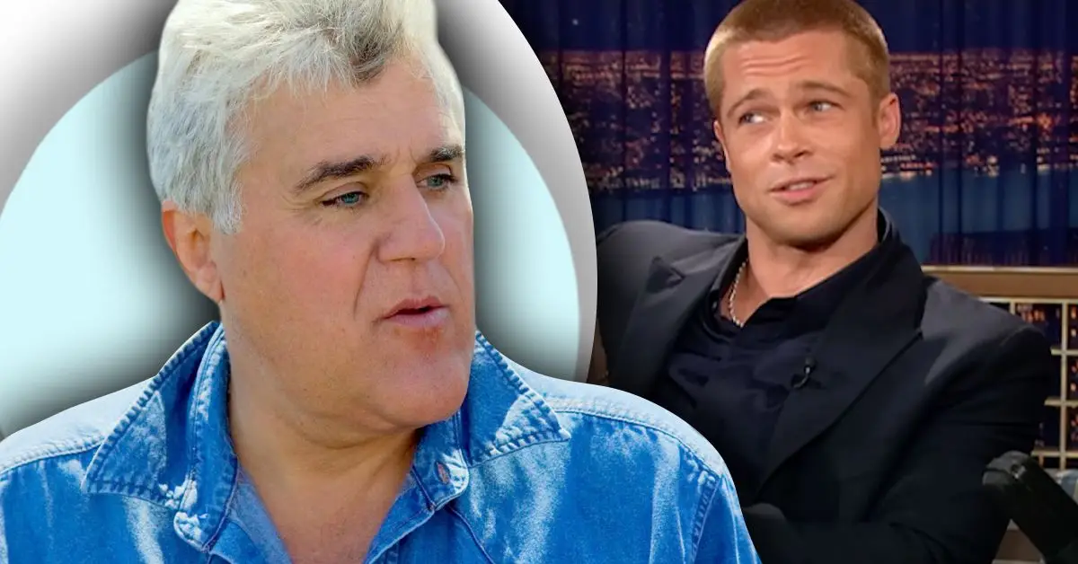 ג'יי לנו ובראד פיט