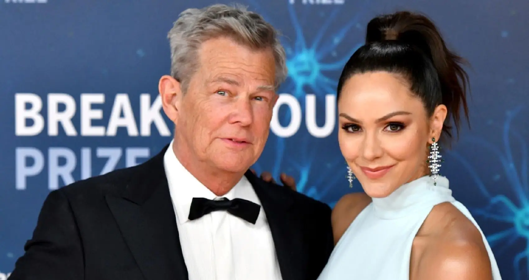 David Foster e Katharine McPhee sul tappeto rosso