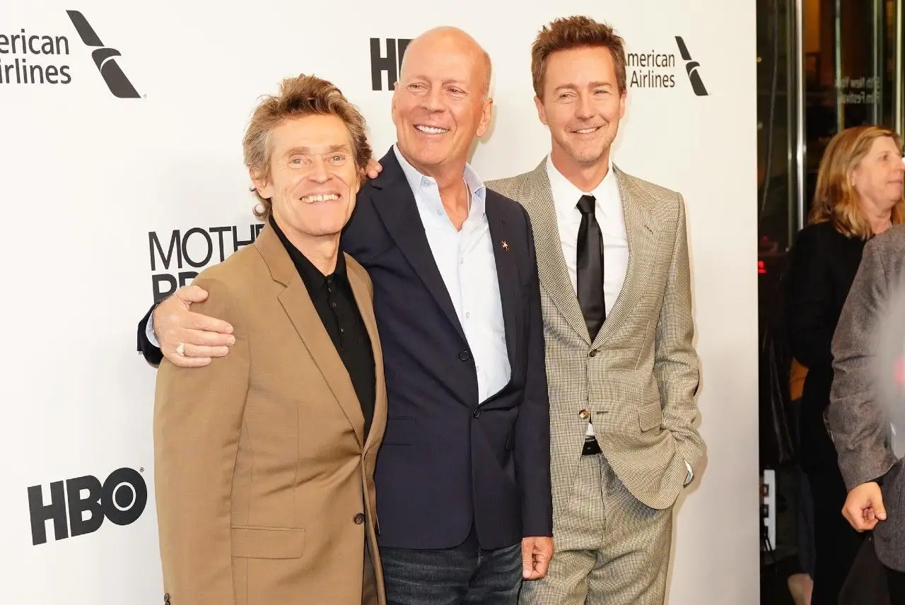 Bruce Willis Edward Norton e Willem DaFoe