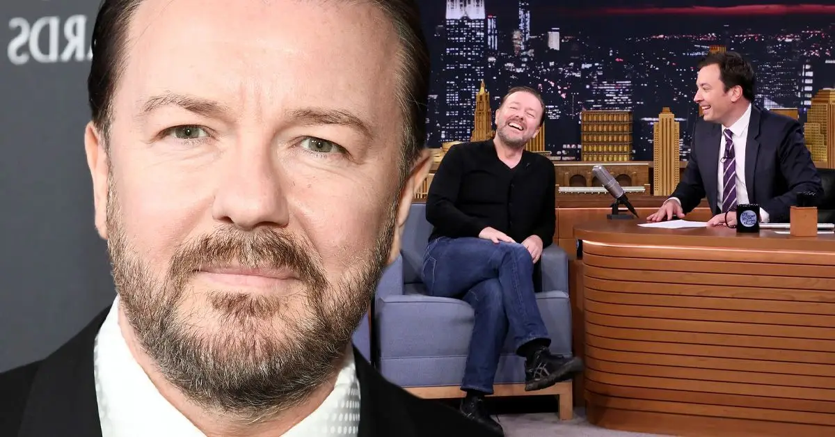Ricky Gervais a Jimmy Fallon