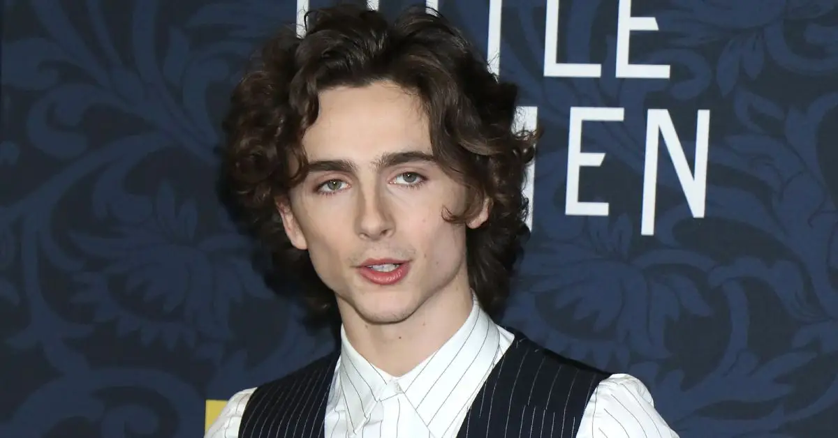 Timothée Chalamet på röda mattan
