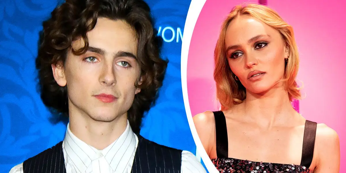 Timothee Chalamet och Lily-Rose Depp