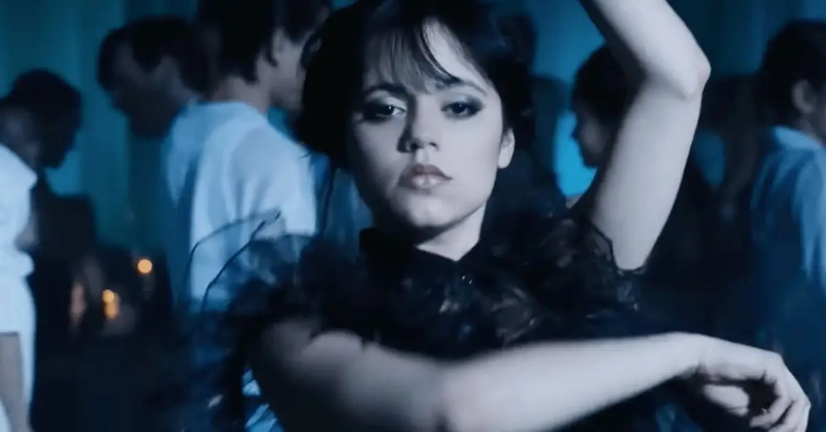 Jenna Ortega balla mercoledì